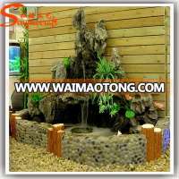 wedding party decoration resin water fountains fake stone walls garden small waterfall fountains fountains indoor