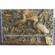 Carved stone wall decoration Bird wall decoration carved stone wall art relief