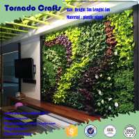 Wholesale Waimaotong Indoor Artificial Plants Wall for Showcase Decorations