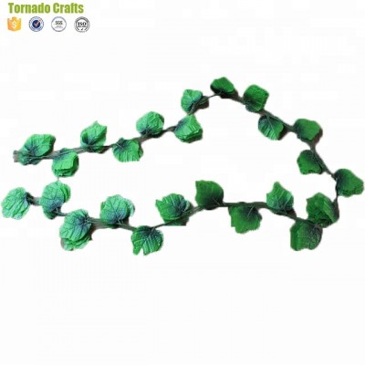 2 Meter Long Artificial Boston Ivy Leaf Vine Evergreen Rattan Green Leaves