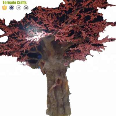 Tornado Around Trunk Shop Decoration Pink Artificial Cherry Blossom Tree Reception Decoration